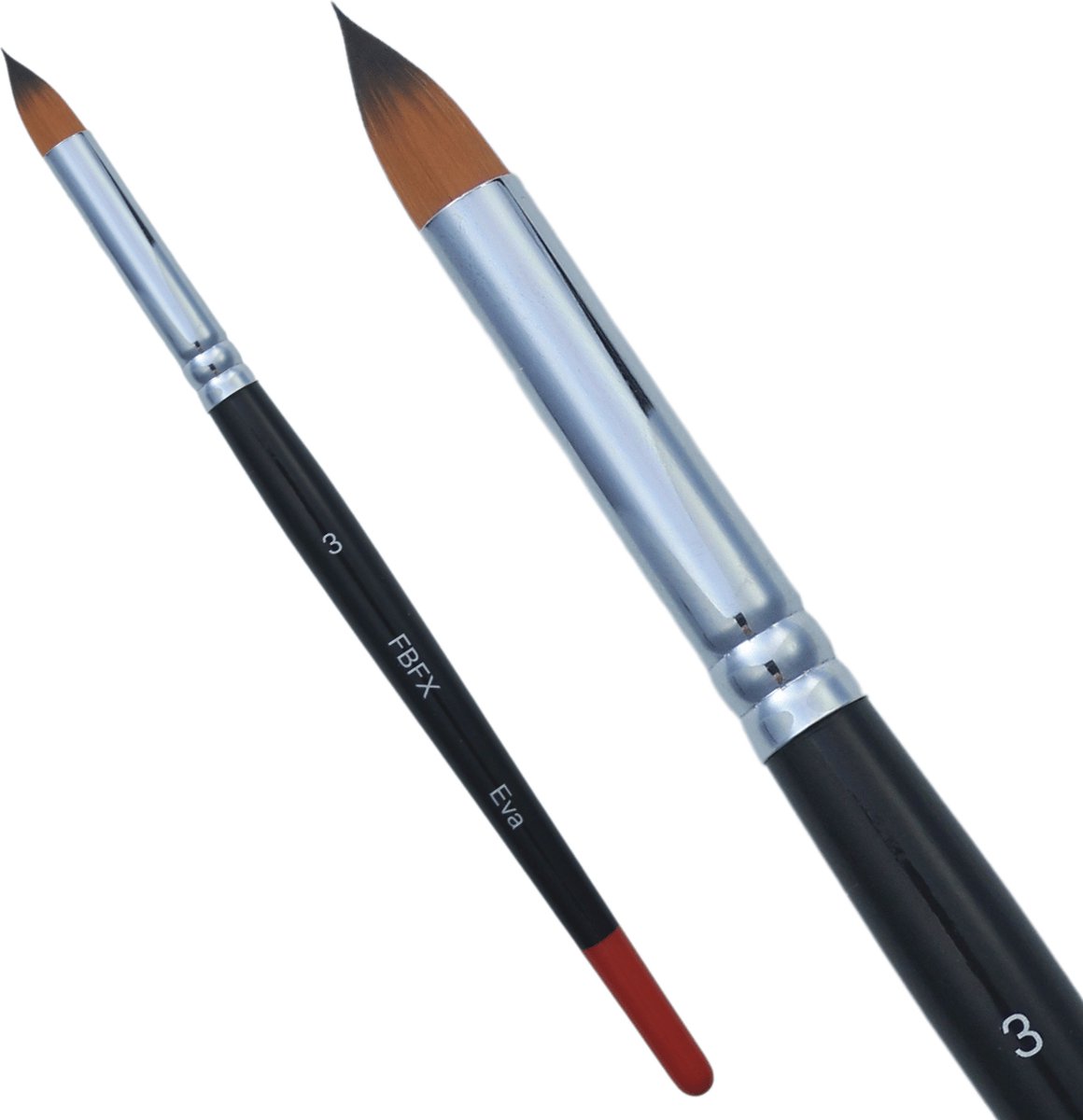   Schmink Penseel Eva 3 | Rond Bloemen Penseel | Petal